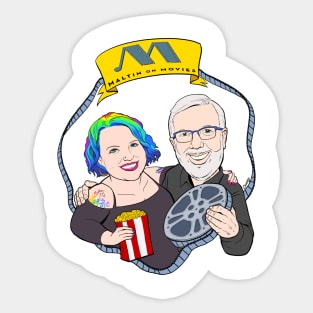 Maltin on Movies Sticker